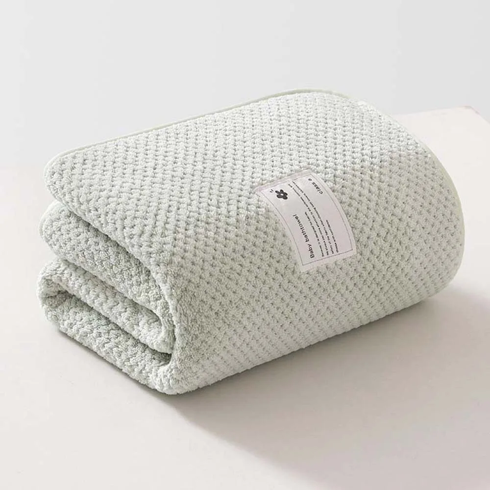

Breathable Baby Towel Polyester Fiber Facecloth Solid Color Washrag Fluffy Quick Water Absorption Soft Washcloth Shower