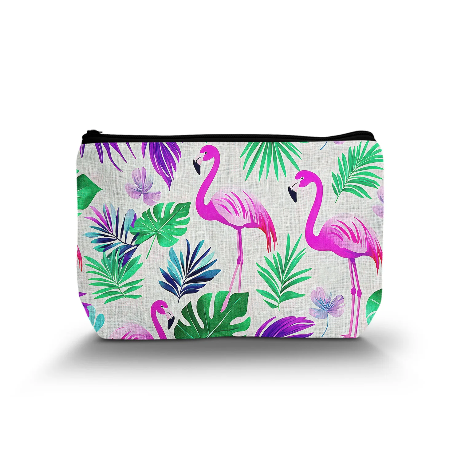 1Pc Cute Flamingo Makeup Bag For Flamingo Lovers Animal Lovers Christmas Birthday Gift Friendship Appreciate Gifts