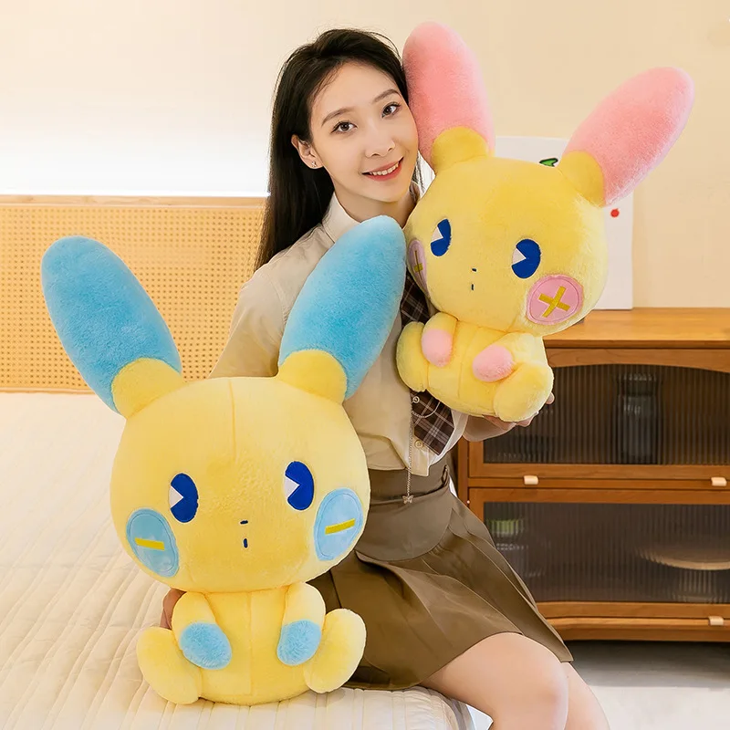 70-センチメートルポケモンプラスルミヌンぬいぐるみ-3-サイズかわいい大きな耳のぬいぐるみソフトふわふわ動物枕子供の誕生日クリスマスギフト