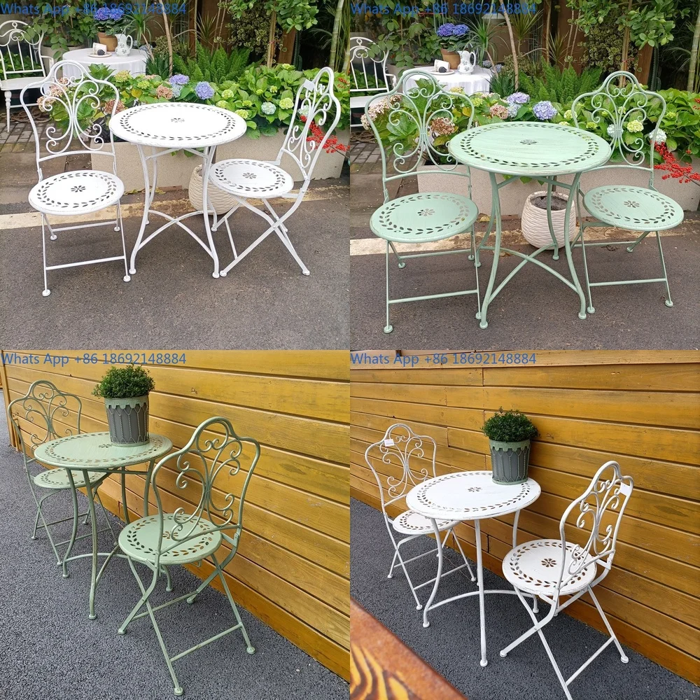 

patterned tables and chairs, outdoor leisure tables and chairs, villas, courtyards, balconies, table and chair combinations