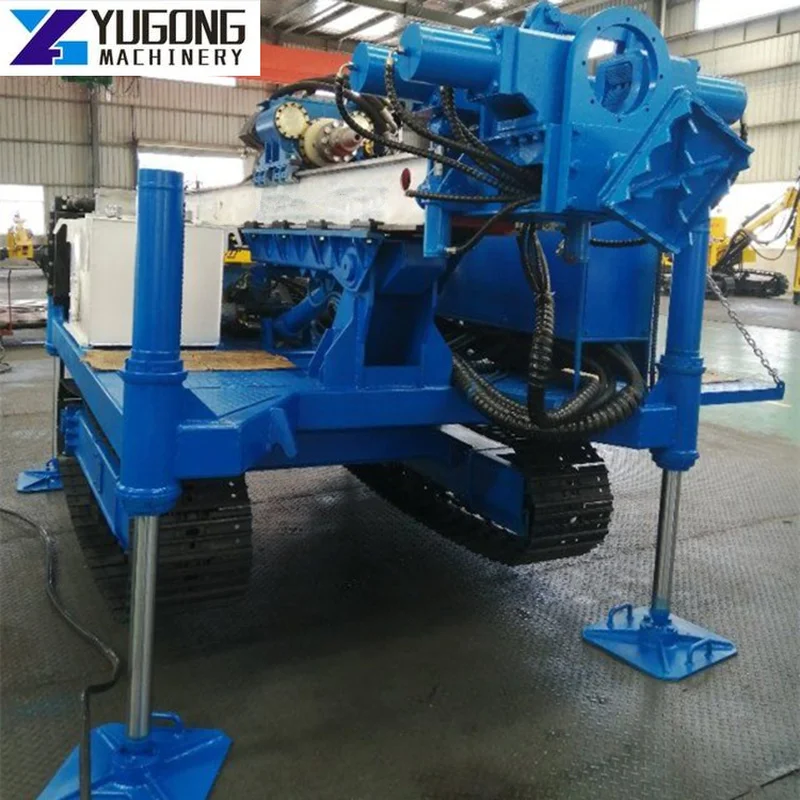 Yu Gong Manufacturer 20M Depth Crawler Bolt Jet Grouting Rock Drilling Rig Machinery High Performance Cheap Drill Rig Equipment