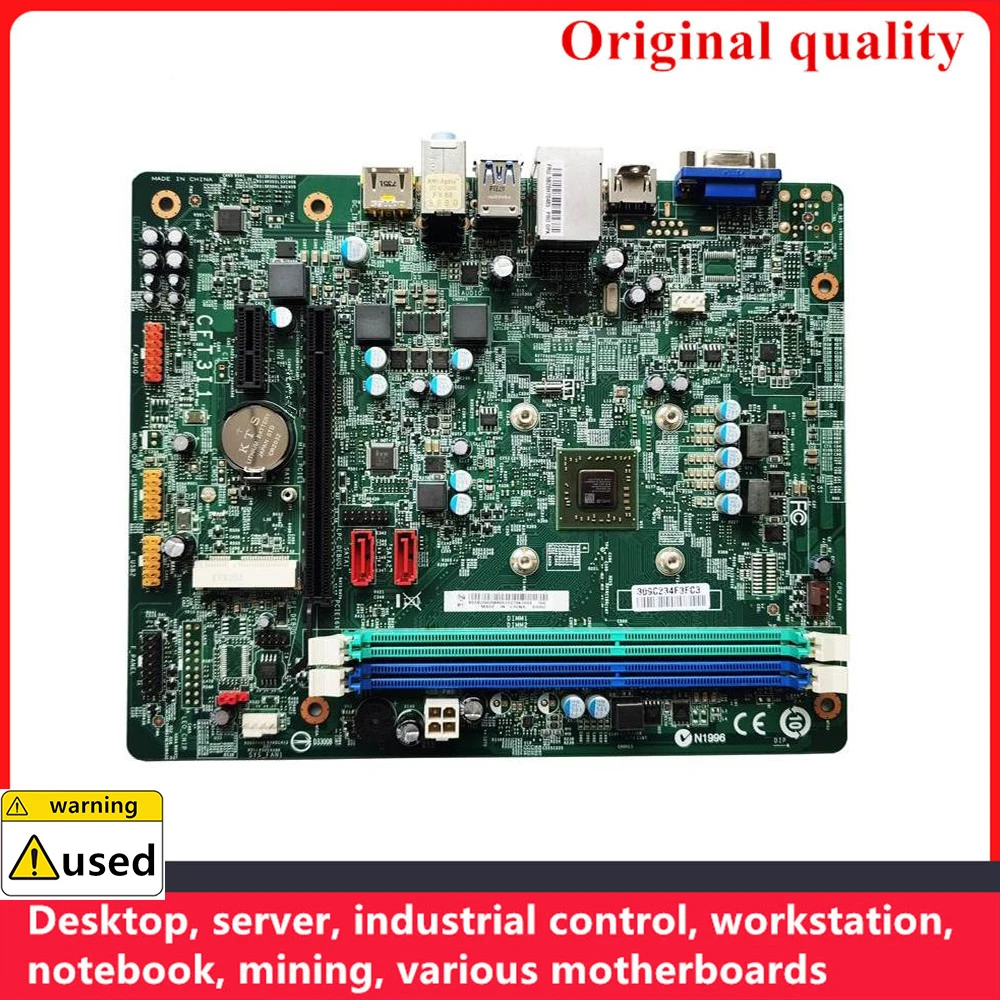 

Used 100% Tested For Lenovo H30-03 H50-05 H3003 H5005 Motherboard 5B20H70485 A8-7410 CPU CFT3I1 Mainboard