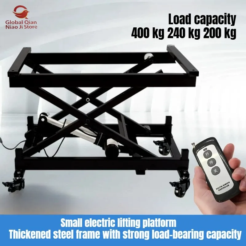 Small Electric Lifting Platform, Mobile Scissor Hydraulic Lift, Vertical Lifter, Lifting Bracket