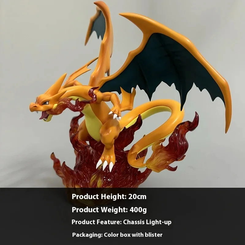

Покемон Аниме Фигурка Кукла Подвеска Y Charizard Pallet Town Gk Гаражный комплект ПВХ Модель Статуя Домашнее животное Эльф Игрушка для детей Рождественский подарок
