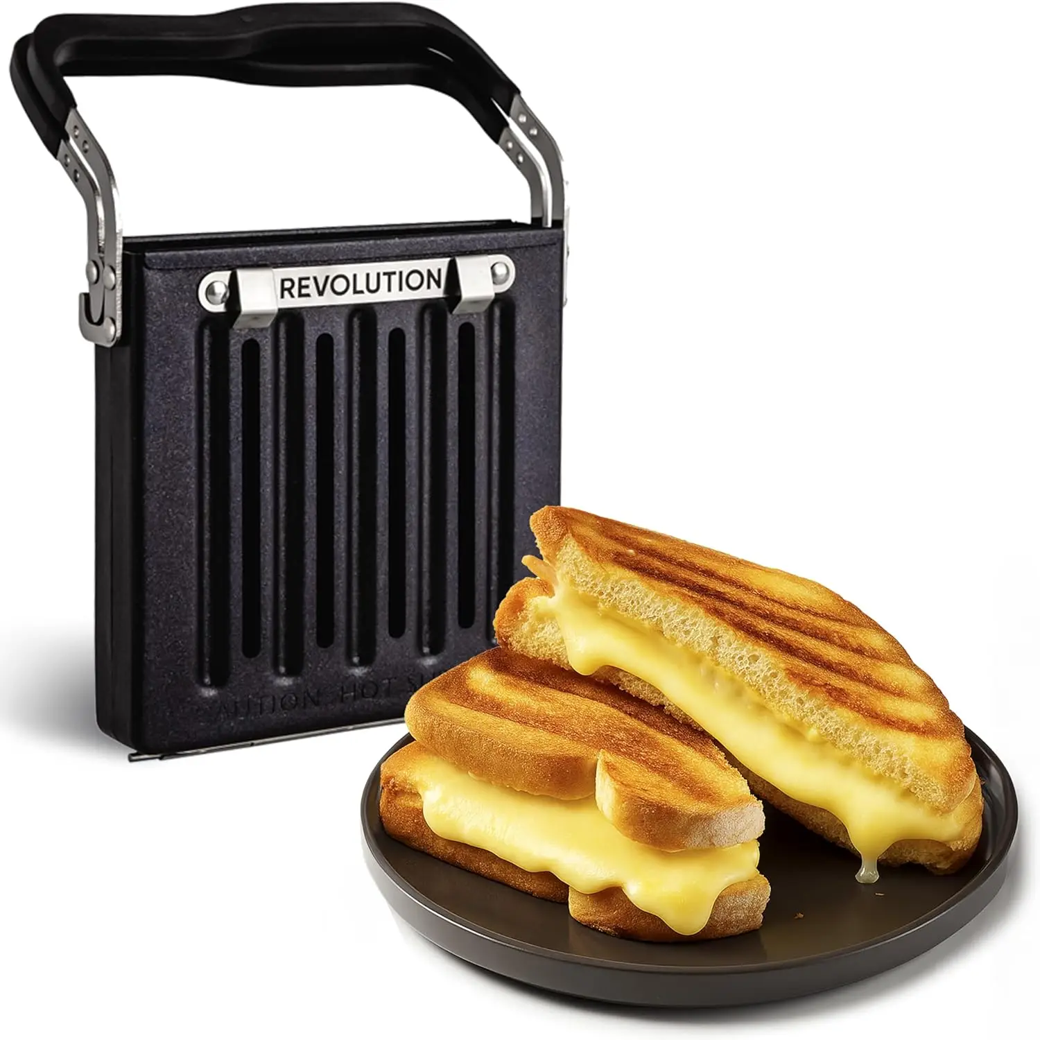 

Toastie Press for All Toasters: Grilled Cheese, Quesadillas, Paninis