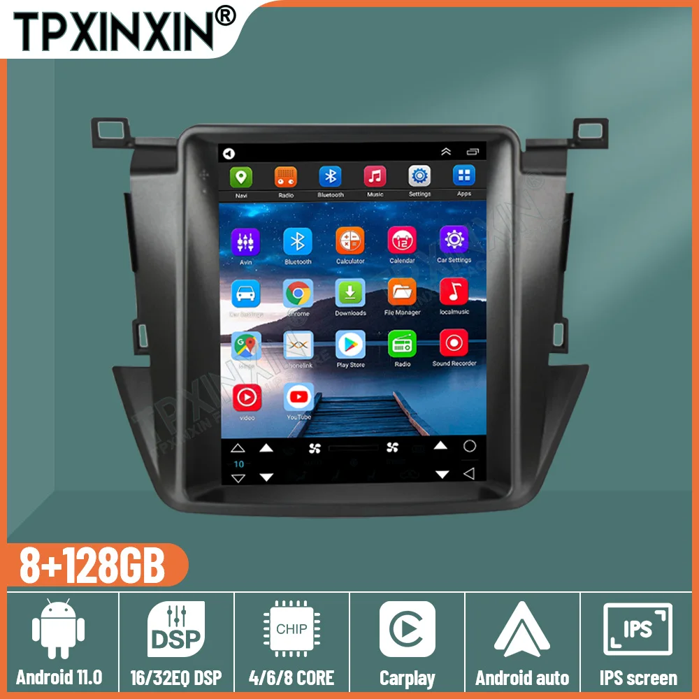 

Radio For Toyota RAV4 4 XA40 5 XA50 2012-2018 Android 11 Car Multimedia Video Player Navigation GPS Tesla Screen Style