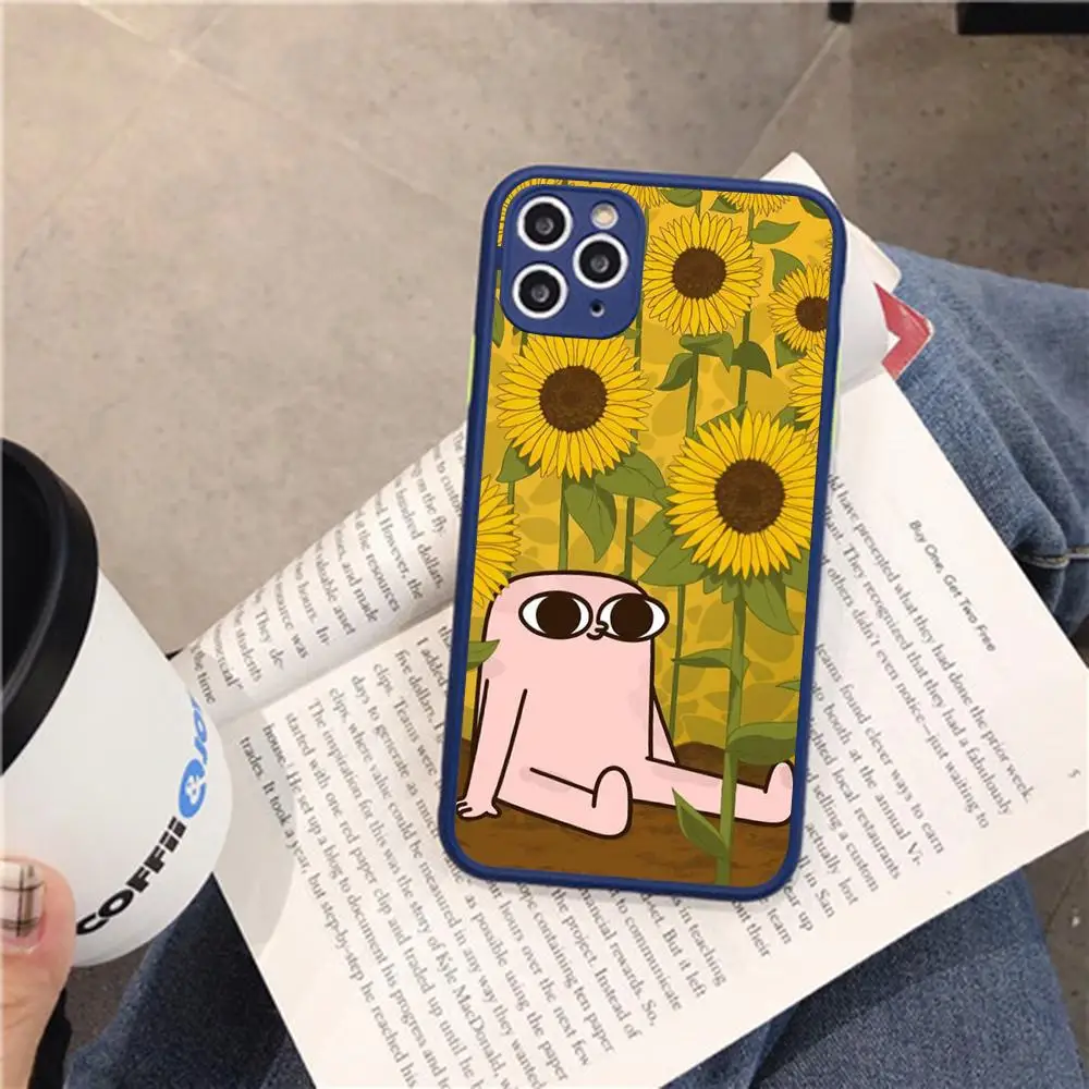 Cute Funny Cartoon Ketnipz Phone Case For iPhone 14 X XR XS 7 8 Plus 11 12 13 pro MAX 13mini Matte Shockproof Case