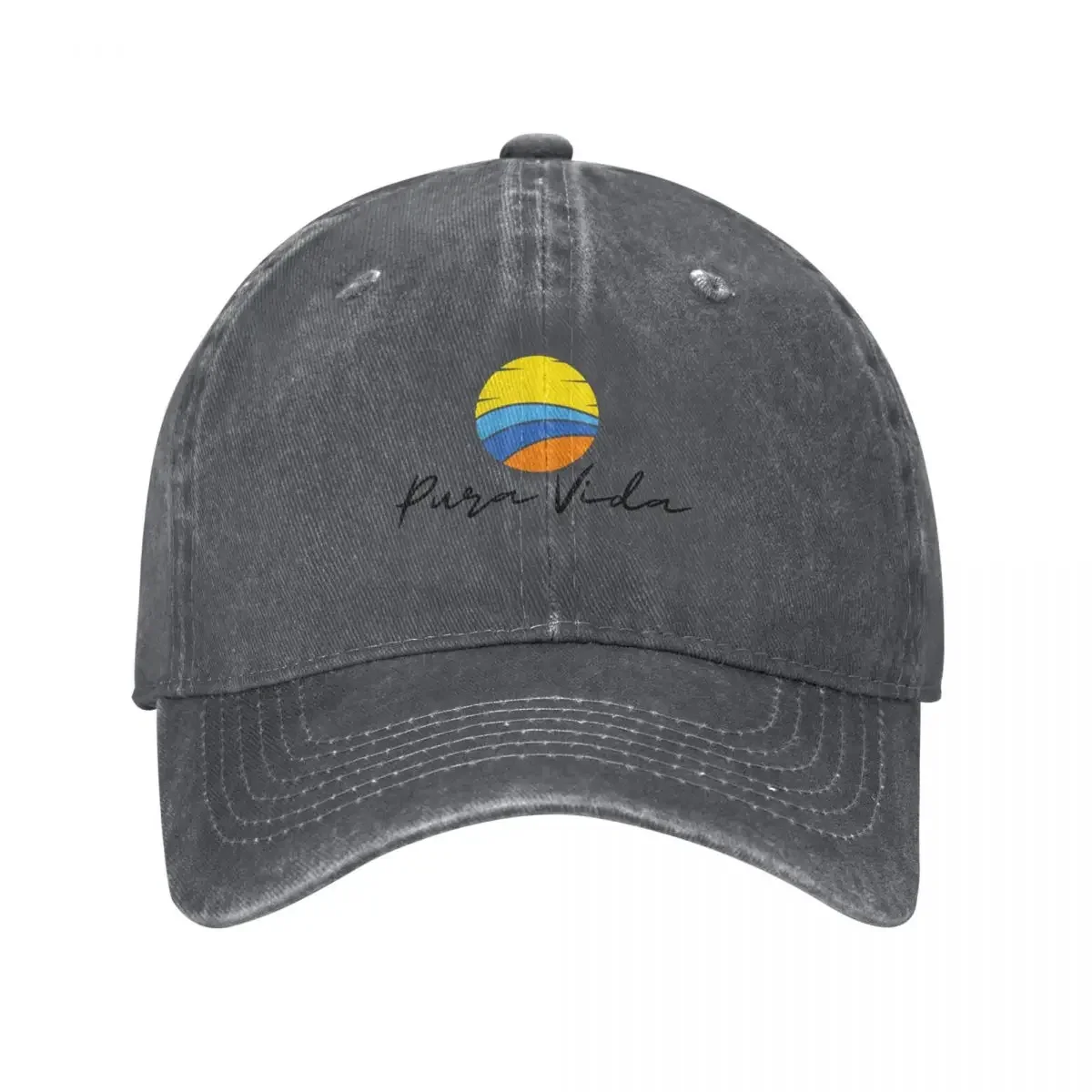 

Pura Vida Classic Beach Sunset Baseball Cap black Golf Hat Man New Hat fishing hat Men Golf Wear Women's