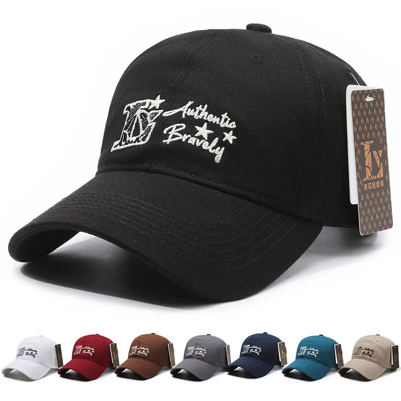 Plain Baseball Caps Solid Color Adjustable Cotton Twill Six Panel Low Profile Unstructured Hats For Men Women Daily Casual Style