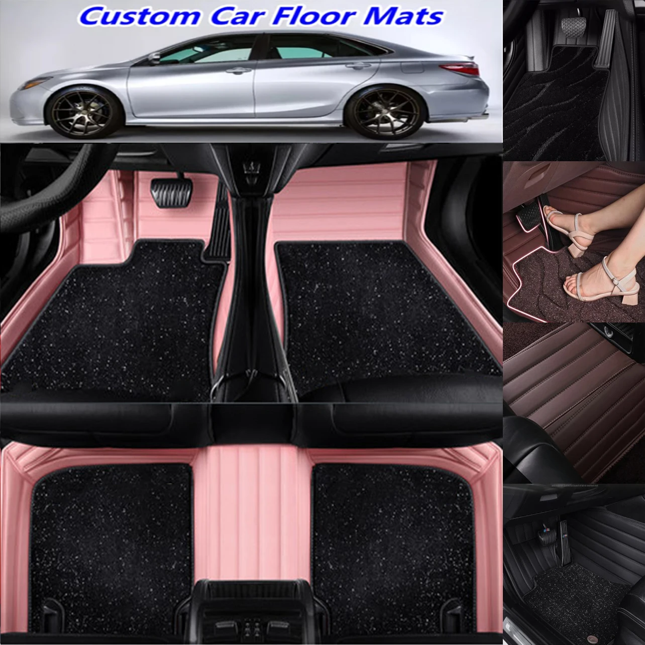 

5D автомобильные коврики на заказ для Subaru Legacy Sedan, автомобильные ковры, двухслойное одеяло для ног, аксессуары, вкладыши