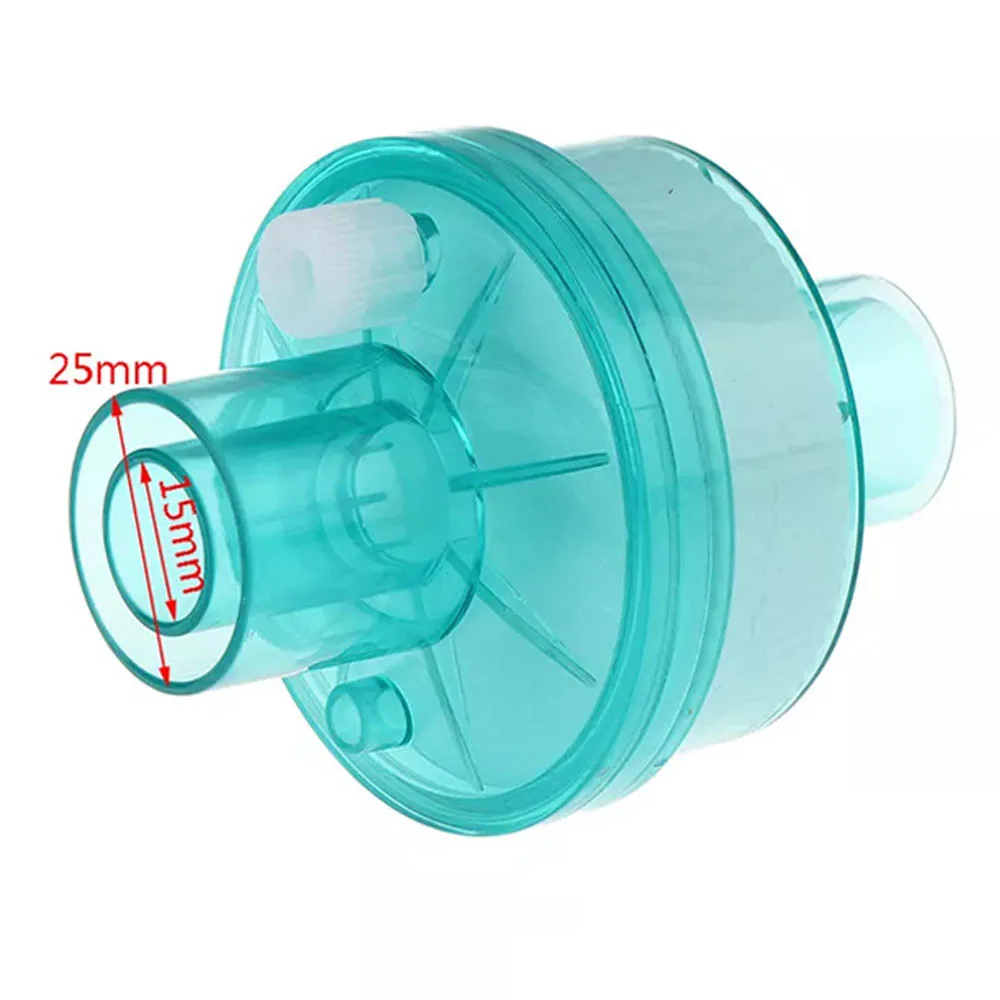 10pcs/set Disposable Breathing System Filters Bacteria Filter For HME HEPA Ventilator Accessories Moisture Heat Exchanger