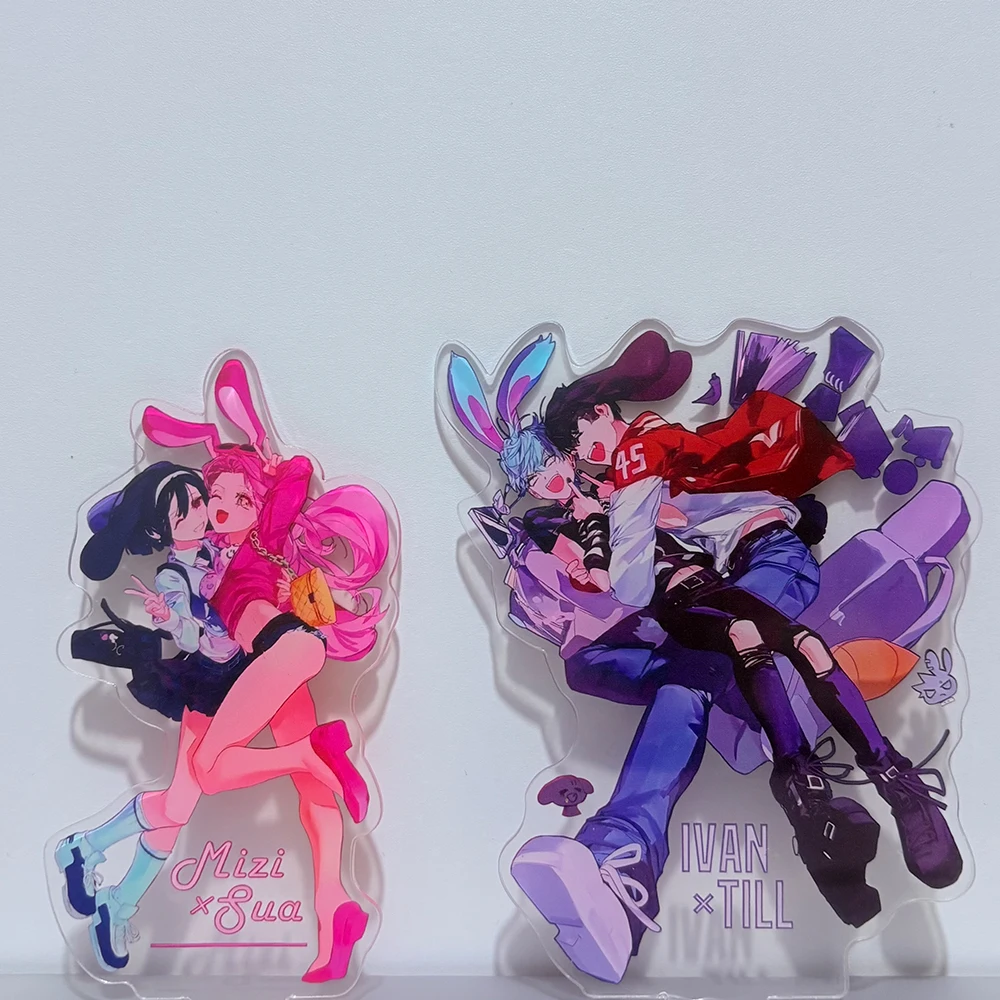 ขาตั้งฟิกเกอร์อะคริลิค อิวาน&ทิลล์ มิซี่&ซัว ตัวละครการ์ตูน จานตั้งโชว์ อนิเมะ คอสเพลย์ ของตกแต่ง ของขวัญ