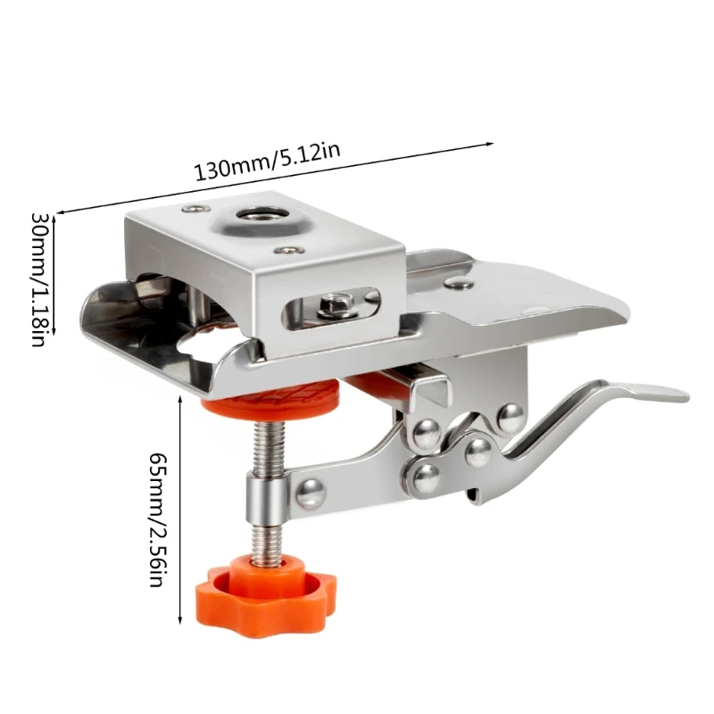 Imagem -06 - Carpintaria Dobradiça Boring Jig Abridor de Furos Localizador de Furos Auxílio Perfurador para Porta Armários Ferramenta Essencial do Carpintaria 35 mm