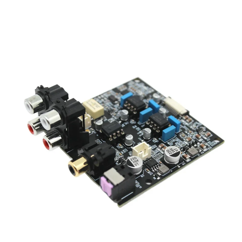 ES9038Q2M デコーディングボード Bluetooth ファイバー同軸デコーディングボードパワーアンプ修正 Bluetooth 5.4 バージョンは LDAC をサポート