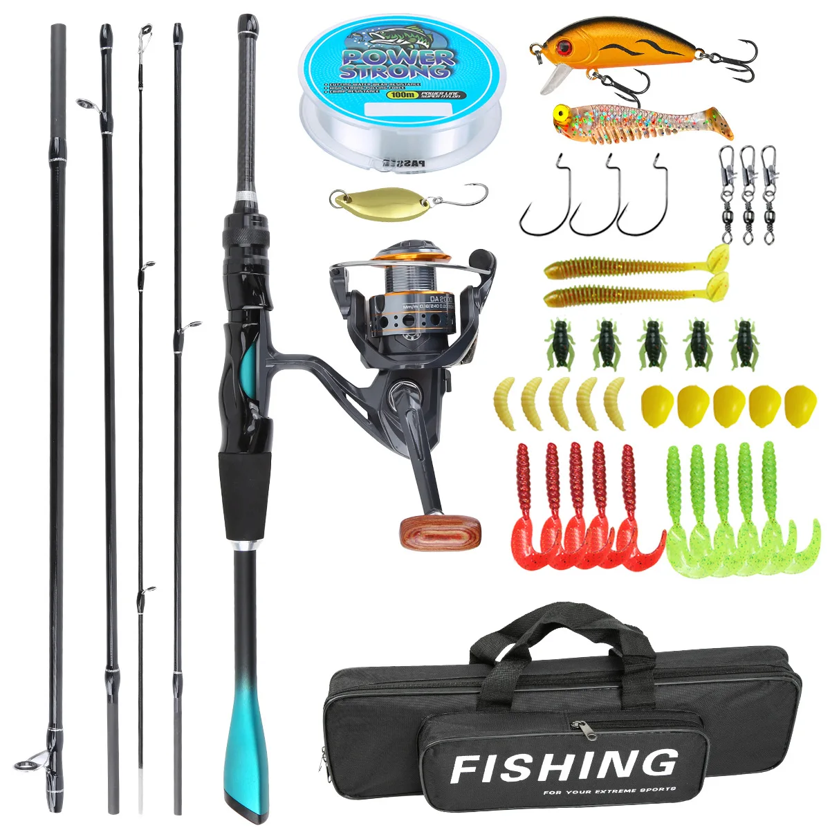 canne-a-peche-longue-en-fibre-de-carbone-en-4-sections-pour-la-peche-en-mer-ensemble-complet-de-materiel-de-peche-avec-moulinet-spinning-leurres-souples-et-kit-de-peche-complet