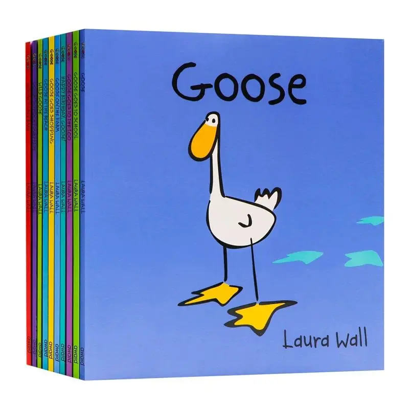 

English version: The Goose Qiuqiu Series of Picture Books - 10 Books
