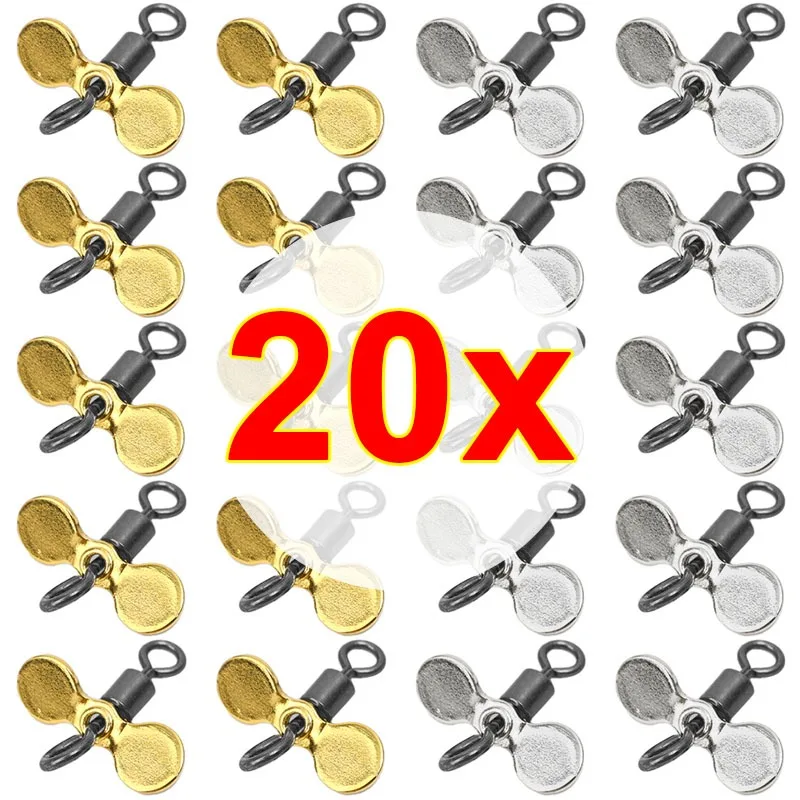 10/20 sztuk wtyczka odlew wędkarski łopatka śmigła Turbo śmigło Spinner ostrza DIY przynęta wędkarska hak przynęta akcesoria wędkarskie