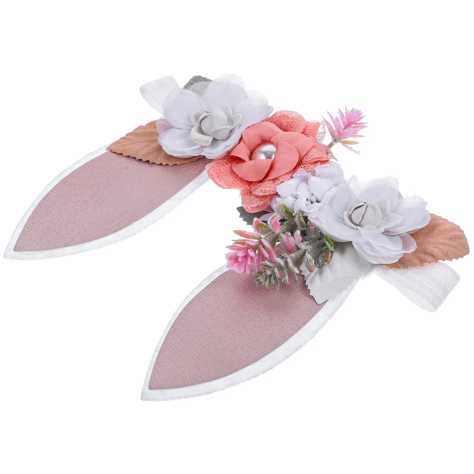 

Bunny Ear Headband Fabric Kids Party Headwear Lightweight Adjustable Size Easter Hair Accessories Girls Photo Prop Rabbit Ears