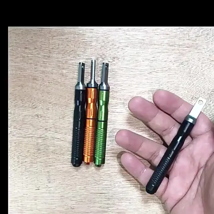 Outdoor Mini portable Waterproof Lighter Metal Magnesium Rod Igniter Portable Adventure Camping