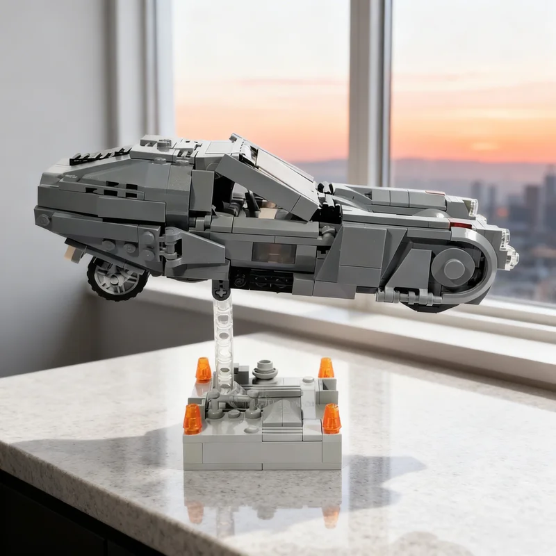 

517pcs MOC Blade Runner K S Police Spinner Model Building Blocks Toy Gift Creative Display Collectible Desk Premium Adult Kids