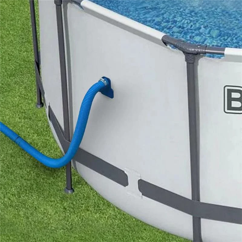 

B93B-Кронштейн для труб для бассейна, используется для фиксации труб диаметром 30–38 мм и поддержка выхода воды над землей, фиксированный с веревками