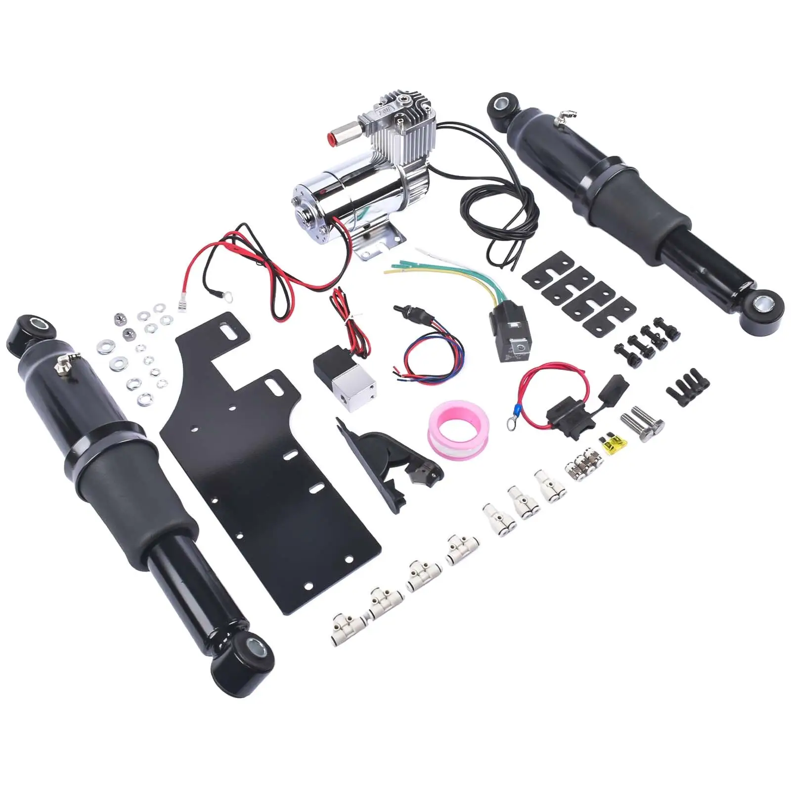 

Air Ride Suspension Kit for harley touring cvo Electra Street Road for glide 1994-2023 - Motorcycle Rear Upgrade