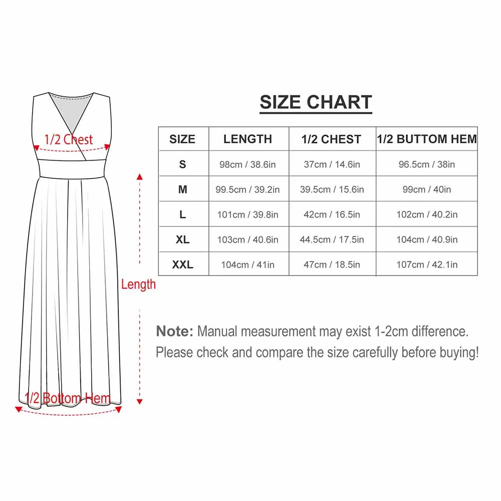 Earth Map Dress Women World Maps Print Elegant Maxi Dress V Neck High Waist Aesthetic Pattern Boho Beach Long Dresses