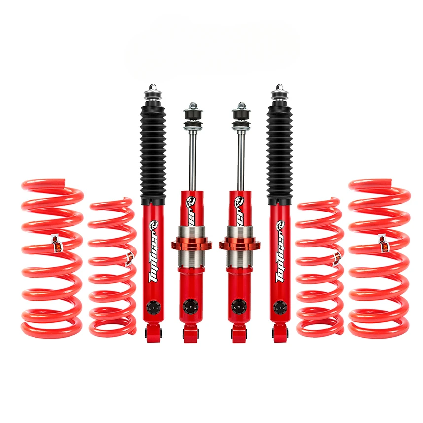 For Pajero All SWB Models V93 V97 2007 onward Off Road Adjustable 4x4 Shock Absorbers 2 inches Suspension lift kit