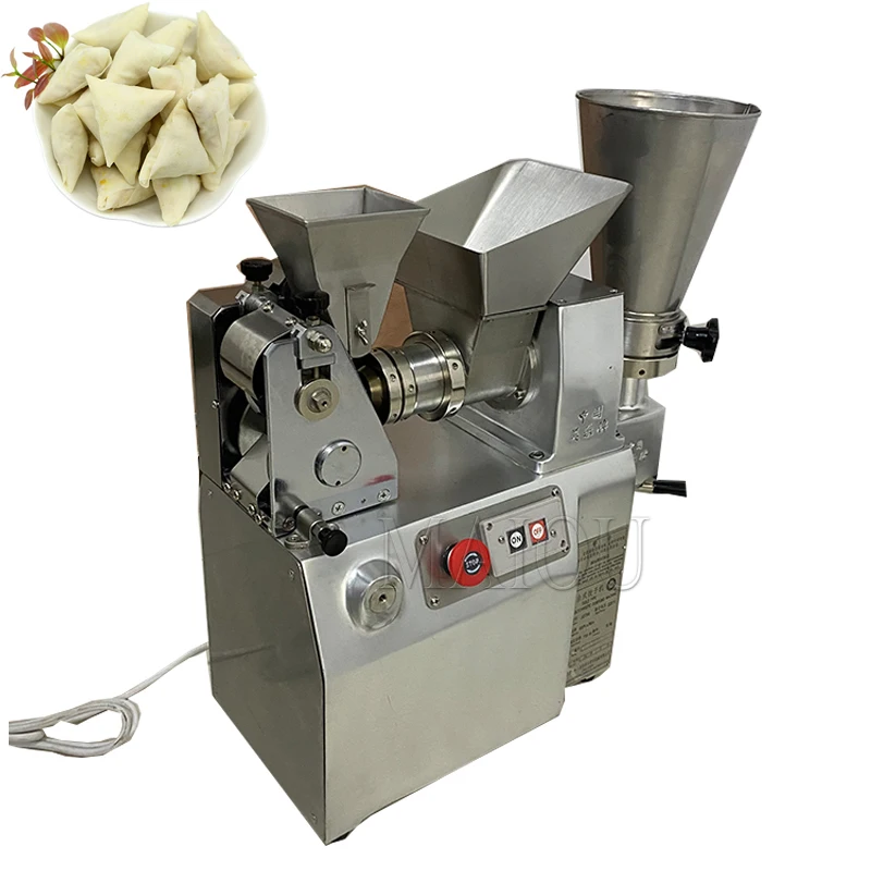 110V 220V Automatic Big Size Empanada Machine large Dumpling Samosa Making Machine