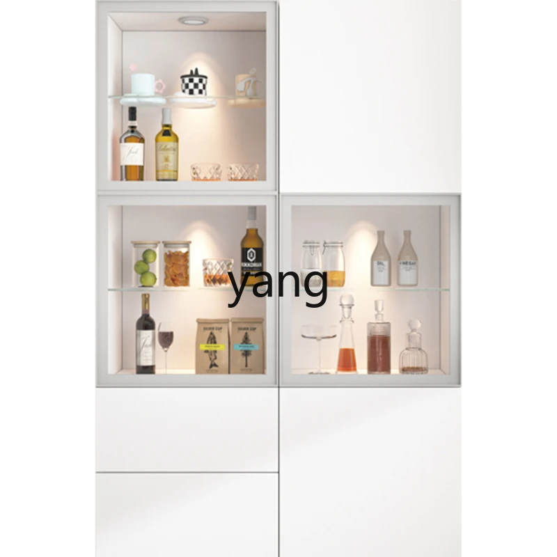 

L'm'm Kitchen Sideboard Cabinet Simple Wine Cabinet Living Room Wall Integrated Storage Cabinet