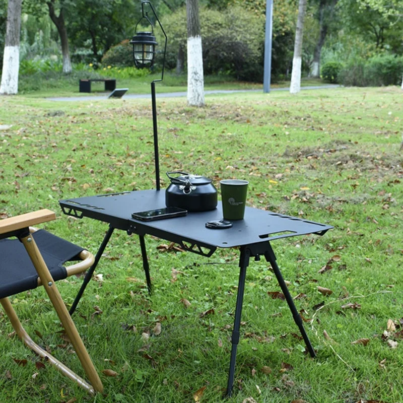 

Portable Ultralight Aluminum IGT Table Outdoor Multifunctional Foldable Camping and Picnic Table for Kitchen and Exterior Use