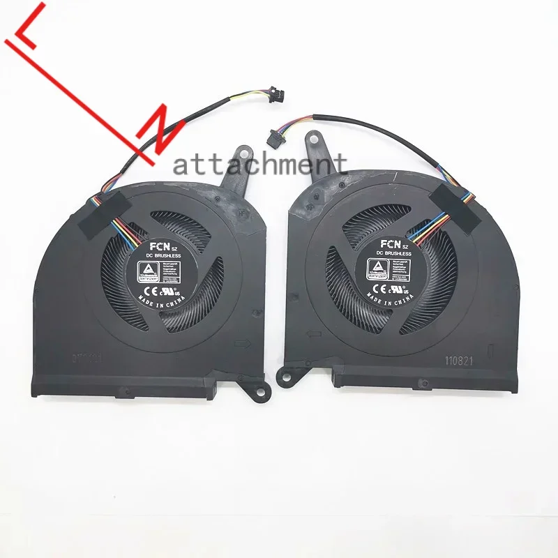 New CPU/GPU Cooler Fan For Aorus 15G 15G 17G XC XB RX7G PLB07010S12HH DC 12V 0.50A 4Pin Radiator 2021 Year