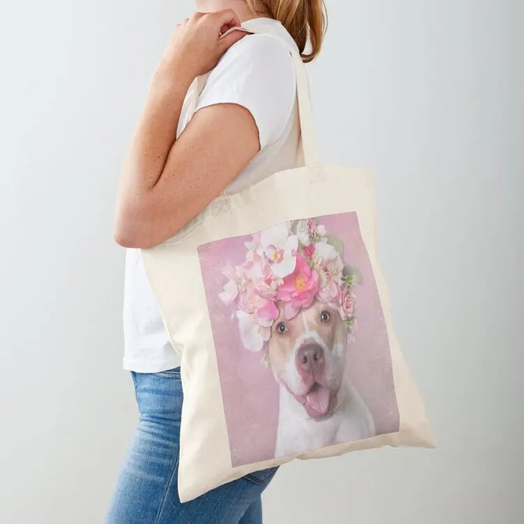 

Flower Power, Blossom Tote Bag Gift bag Shopper reusable grocery bags shopping bag logo