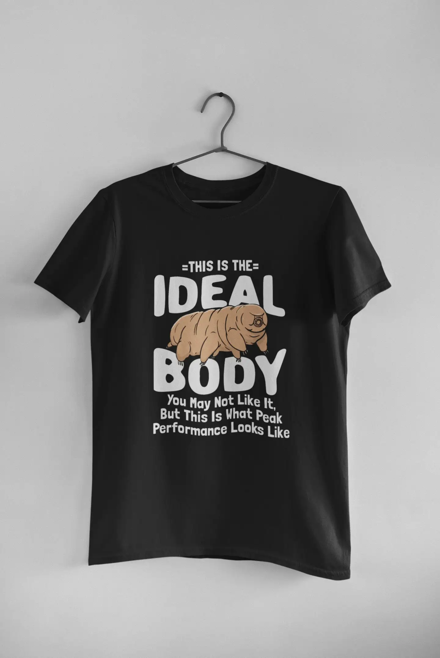 Tardigrade T Shirt Waterbear Microbiology Biology Teacher This Is The Ideal Body