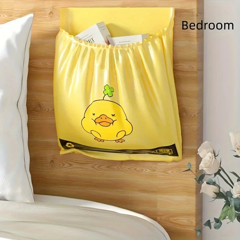 15pcs/pack Adhesive Car Trash Bag Disposable Car Interior Hanging Multi-Functional Clean Bag Small Plastic Bag Car Garbage Bin - view 5
