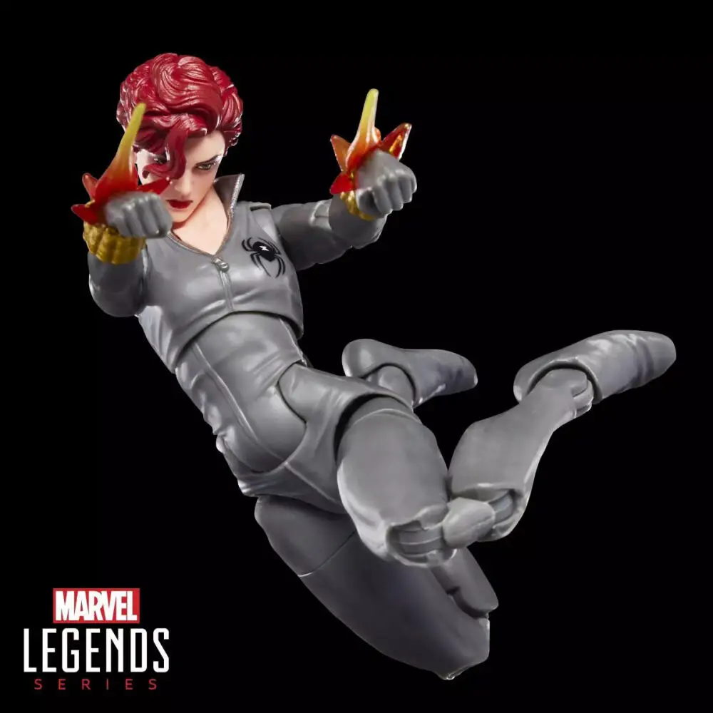 

Официально лицензированная фигурка Black Widow от Hasbro Marvel Legend, модель аниме-персонажа, игрушка