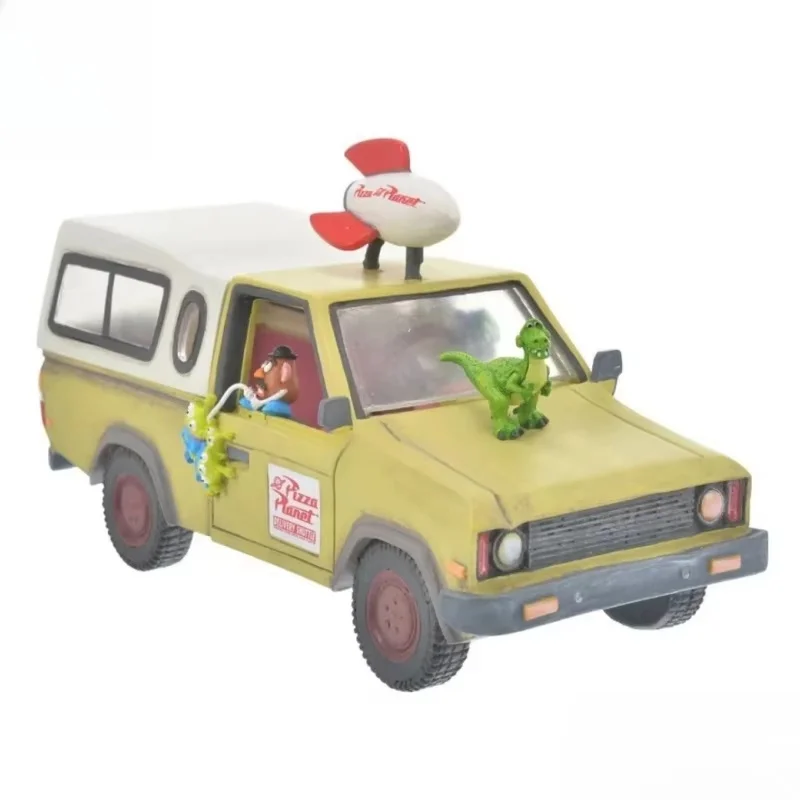 2025 Hot Sale GenuineToy Story Buzz Lightyear Woody Truck Model Pizza Planet Car Ornaments Rear Compartment Detachable Xmas Gift