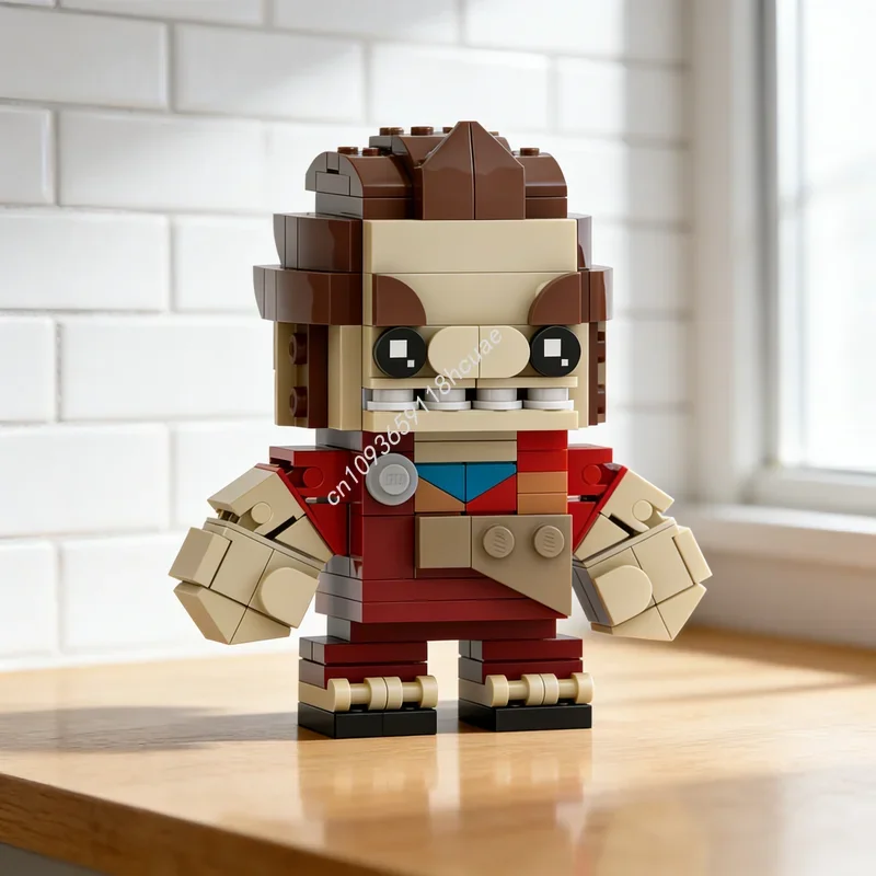 304 Piezas MOC Ralph Vanellope Von Schweetz Wreck It Brickheadz, Bloques de Construcción de Modelos, Juguete de Arquitectura, Regalos para Festivales
