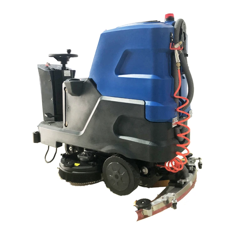 CleanHorse XP860G Rider Szczotka do podłóg Gimnastyczna Maszyna do czyszczenia podłóg magazynowych zasilana bateryjnie