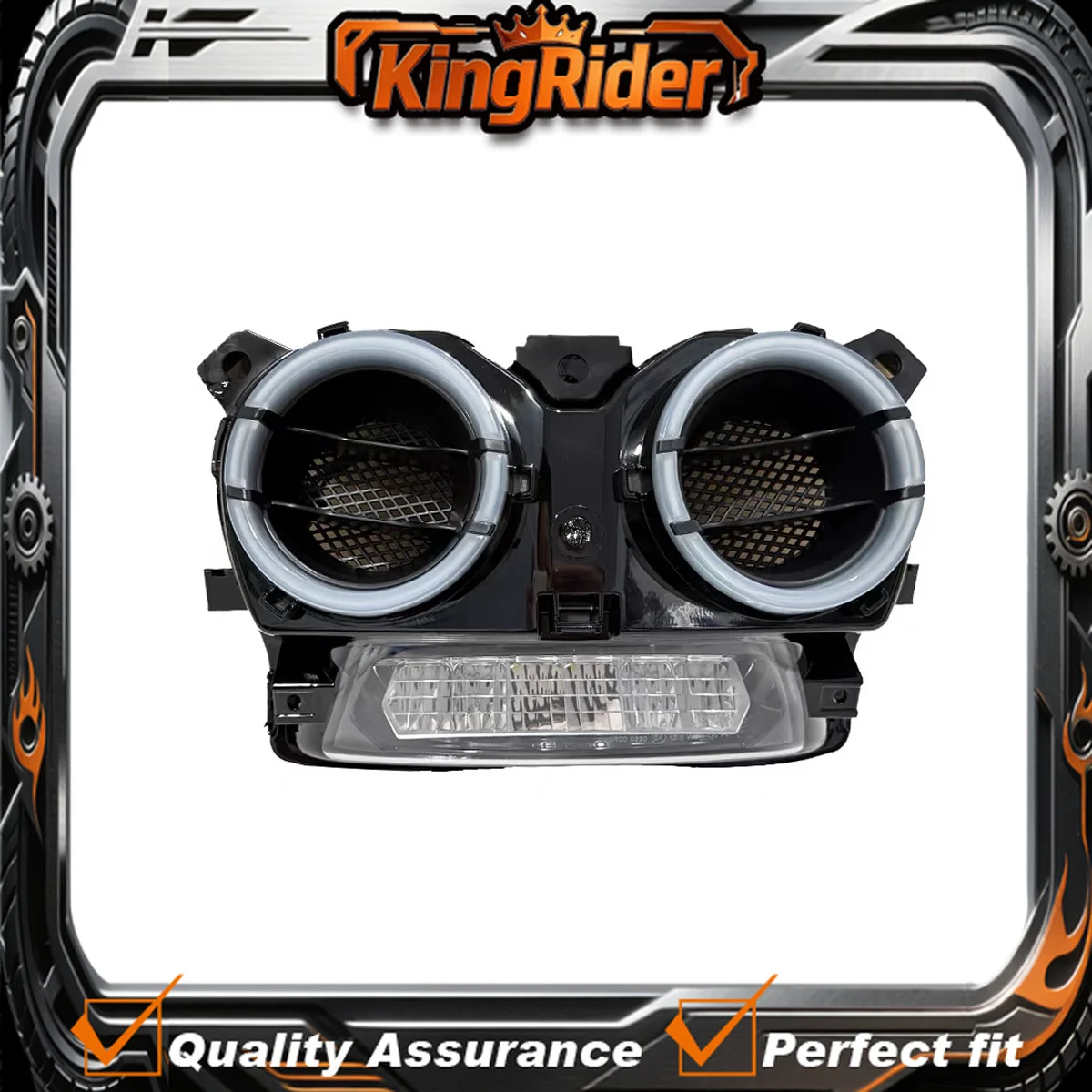 【Supreme quality】Fit For CFMOTO 500SR VOOM Motorcycle Accessories Headlamp Assembly Headlamp Lighting accessory headlight