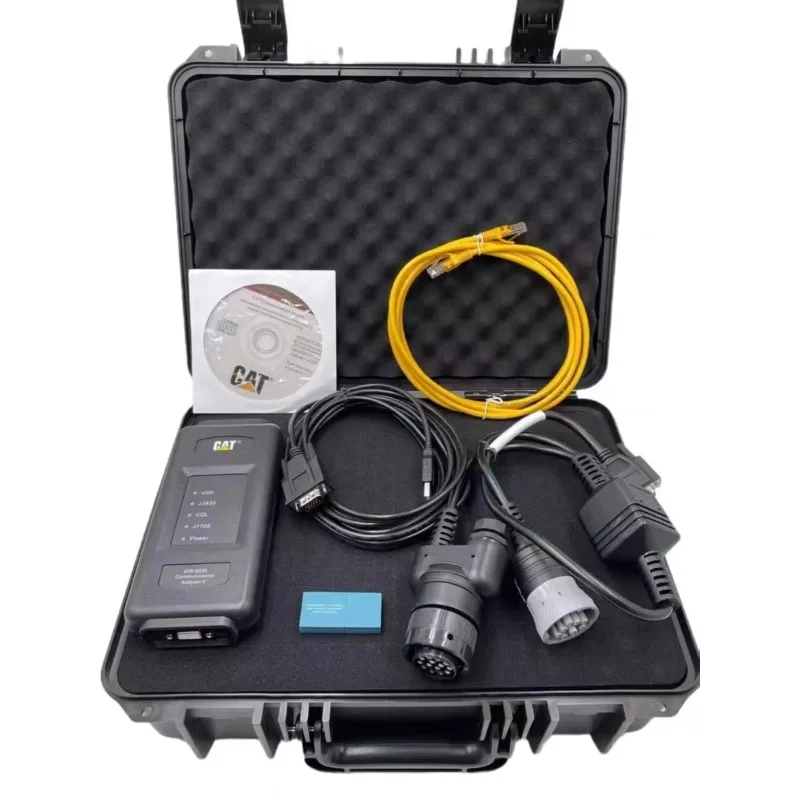 Excavator Diagnostic Tools and Adapter Test Equipment for Cterpillar Volvo Kobelco Komatsu Hitachi Doosan Kubota CNH NEXIQ VOCOM