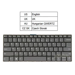Lenovo Ideapad S145-14IKB S145-14IML S145-14IWL S145-14IIL 키보드, 슬림 1-14AST-05, 미국, 영국, 체코, 슬로바크, 캐나다, 스페인어