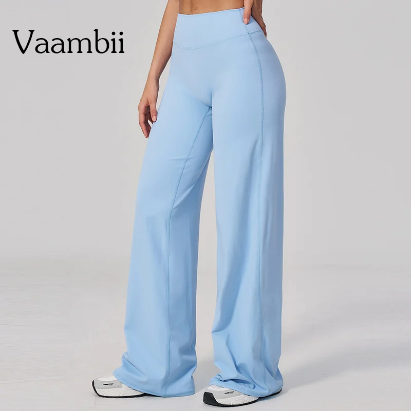 

Scrunch Booty Fitness Yoga Gym Flared Leggings Seamless Mid To Low Waistband Glute Contouring Wide Leg Pants Flares Legggings