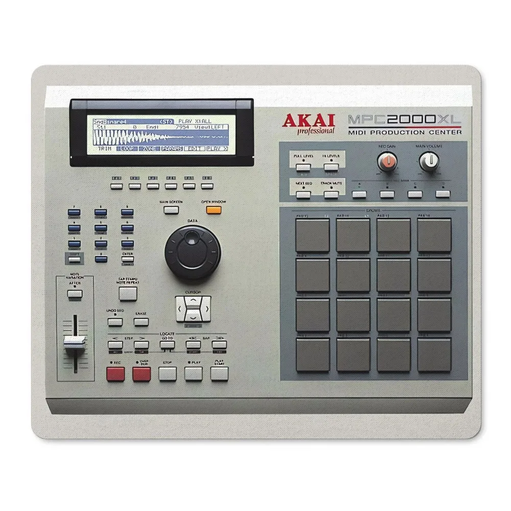 AKAI MPC 2000XL Retro MIDI Production Center Large Gaming Mouse Pad