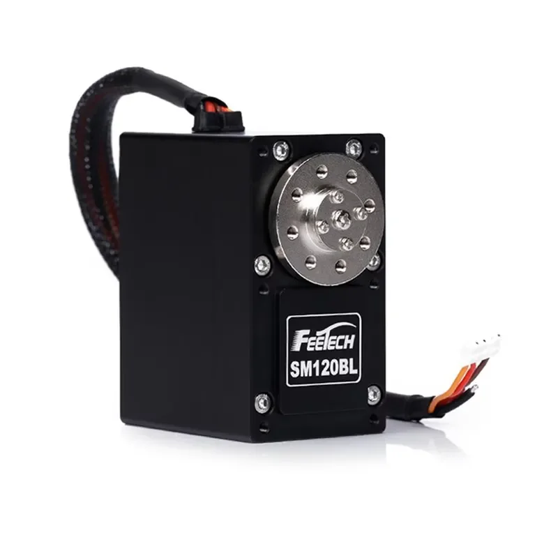 SM120BL-MB 120kg High Power Brushless Servo 24V RS485 Modbus-RTU for Humanoid Heavy Gripper AGV Logistics