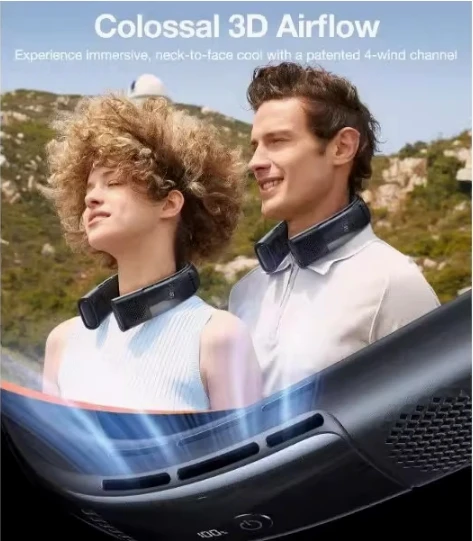 

2S [Extended Battery Version] Neck Air Conditioner, Portable Neck Fan Rechargeable