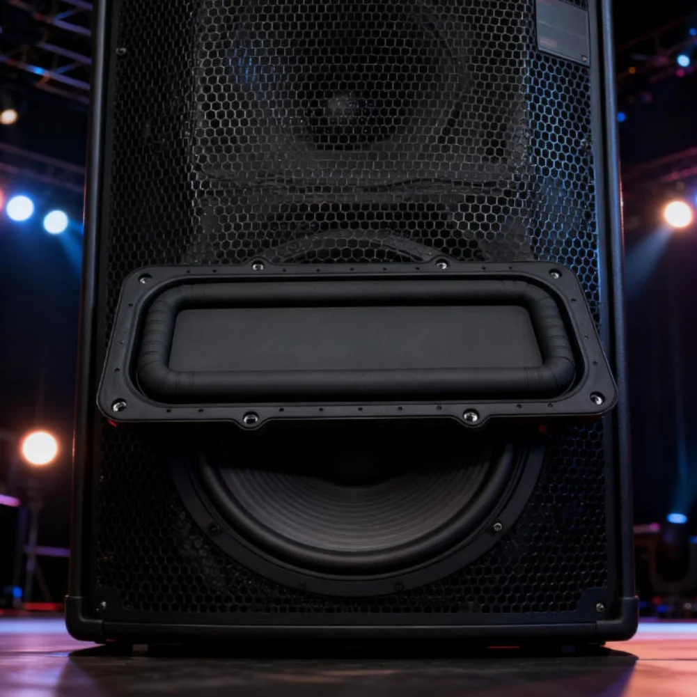 1PCS Rectangular Bass Assist Speaker Auxiliary Bass Woofer Rubber Vibration Plate Vibrating Diaphragm Bass Voice Coil Tool