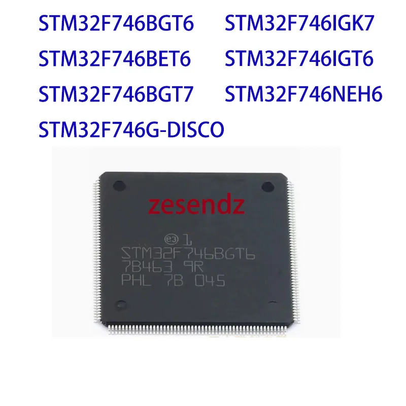 STM32F746BGT6 STM32F746BET6 STM32F746BGT7 STM32F746G-DISCO STM32F746IGK7 STM32F746IGT6 STM32F746NEH6 LQFP-208