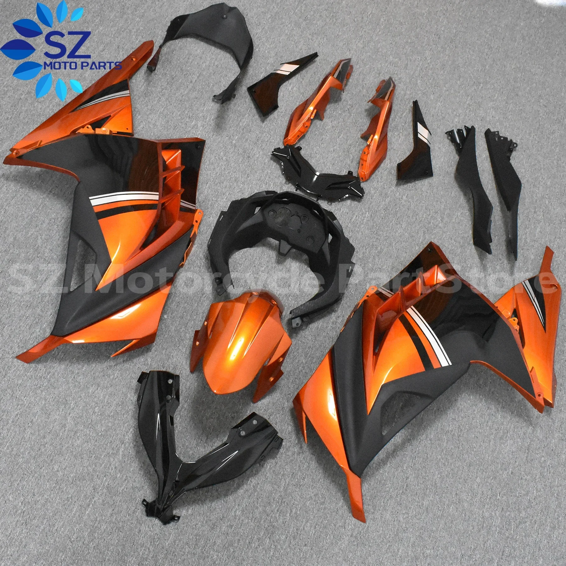 

New ABS Motorcycle Fairing kits fit for Kawasaki ninja 300 2013 2014 2015 2016 2017 EX300 ZX300R fairings kit set
