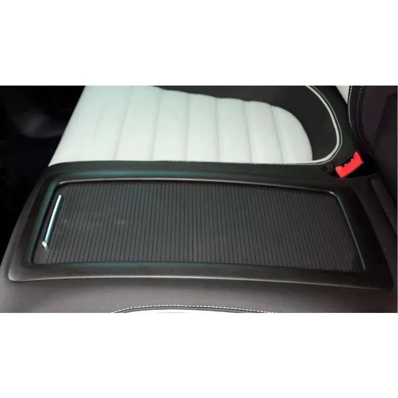 

Car Rear Armrest Box Cup Holder Roller Curtain For VW CC